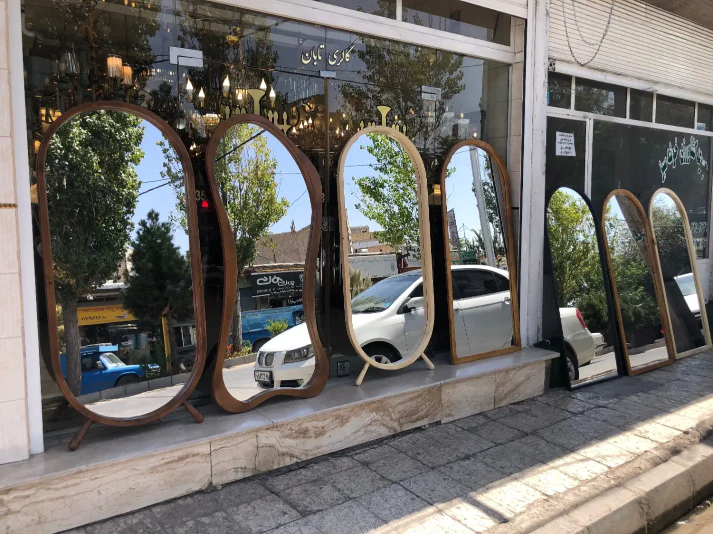 آینه قدی|آینه|قزوین, |دیوار