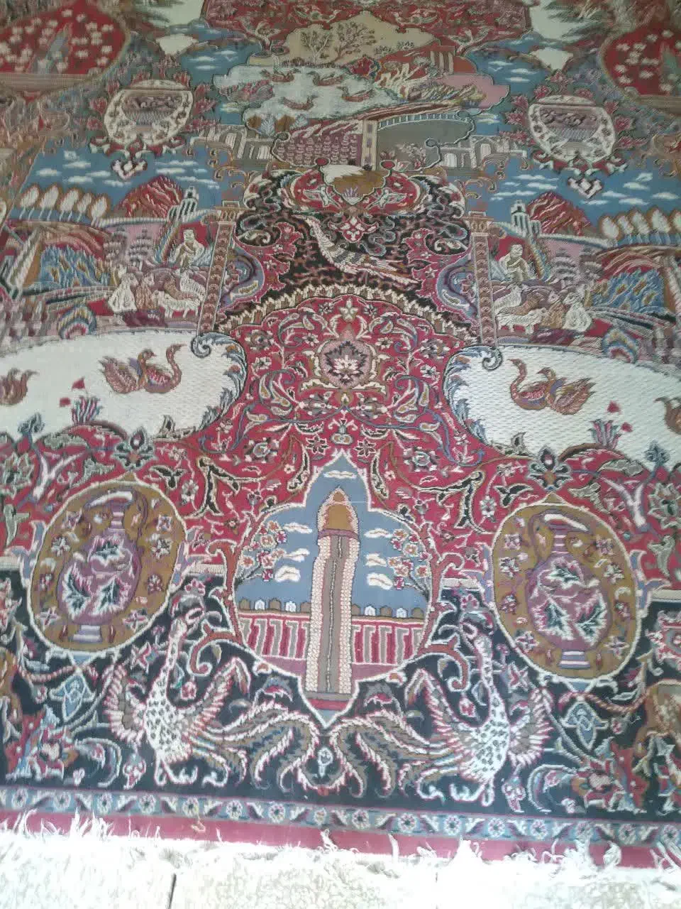 فرش|فرش|مبارکه, |دیوار