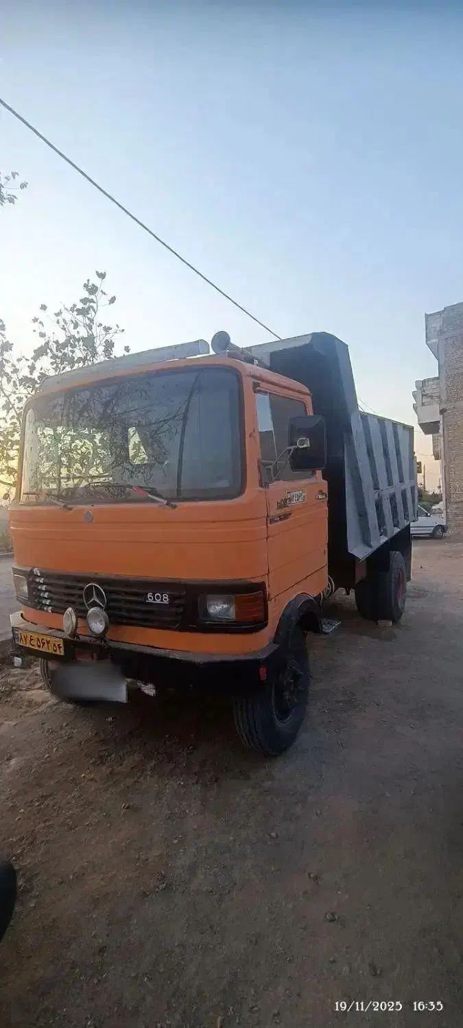 فروش خاور 608 کمپرسی|خودرو سنگین|یزد, |دیوار