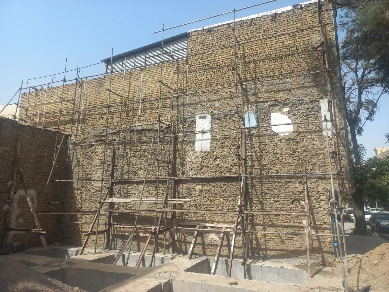 داربست فلزی وحیدی|خدمات پیشه و مهارت|مشهد, گلشور|دیوار