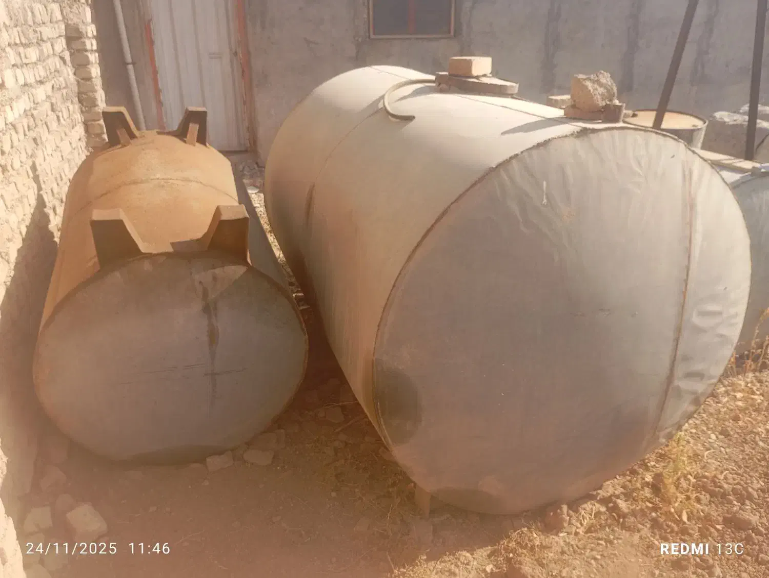 تانکر گالوانیزه و پلاستیکی|مصالح و تجهیزات ساختمان|رامند, |دیوار