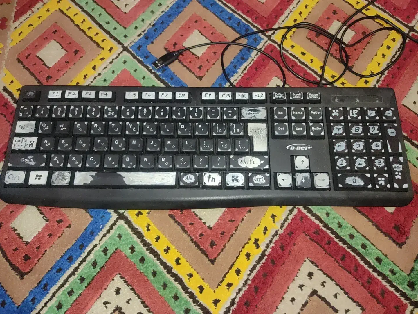 کیبورد عادی دسته دو|قطعات و لوازم جانبی رایانه|مشهد, ابوذر|دیوار