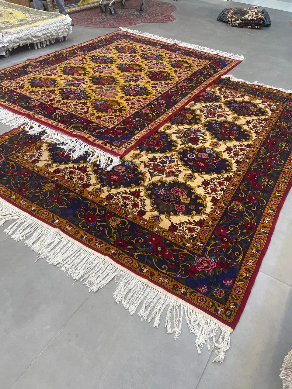 فرش دستباف (بساک) ۶ متری های طرح بختیار|فرش|مشکیندشت, |دیوار