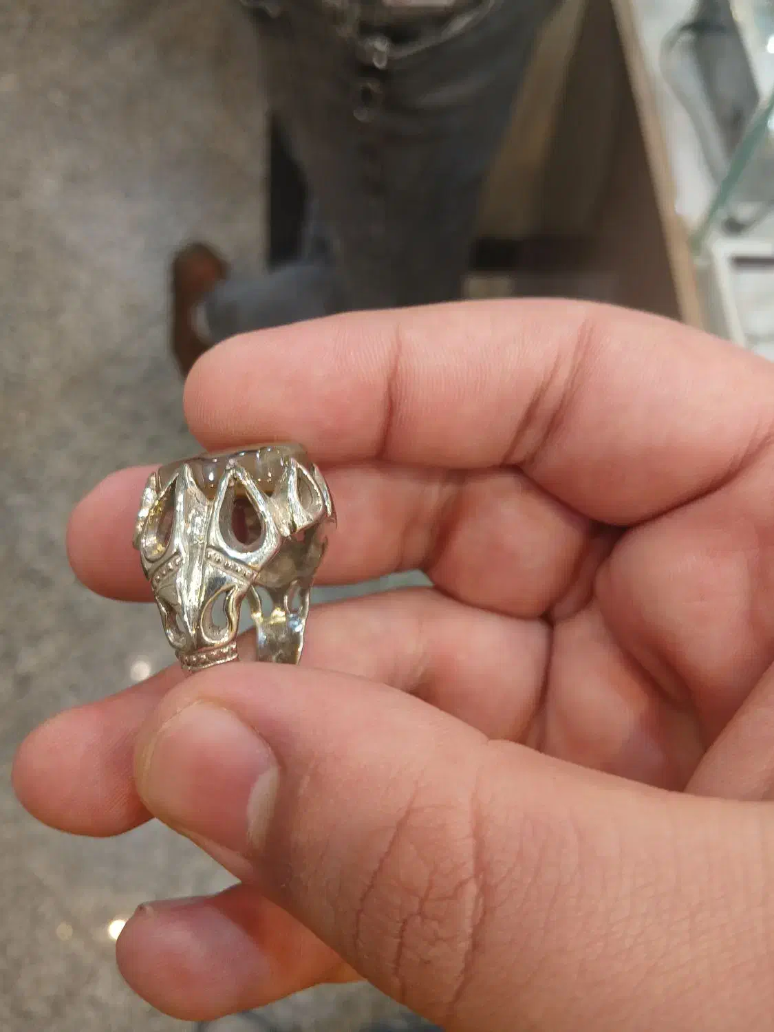 ۳ تا انگشتر نقره|جواهرات|یزد, |دیوار