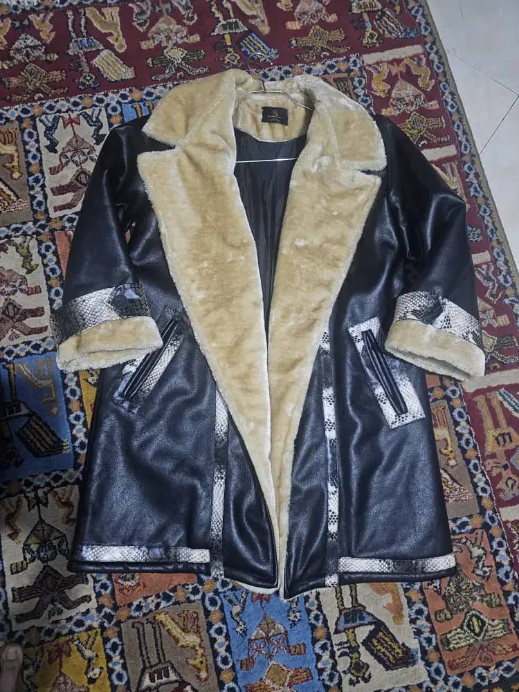 پالتوی چرم خزدار|لباس|تهران, نیکنام|دیوار