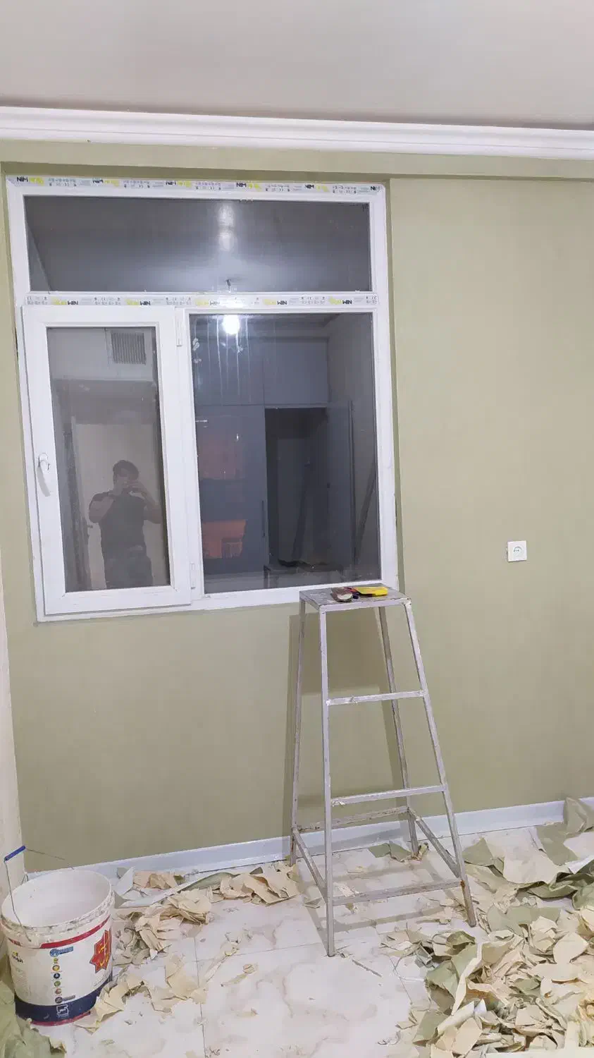 نصب انواع کاغد. ونقاش ساختمان|خدمات پیشه و مهارت|گرمسار, |دیوار