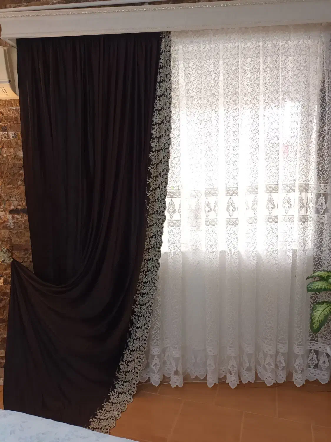 پرده|پرده، رانر، رومیزی|بندر انزلی, کارآموزی|دیوار