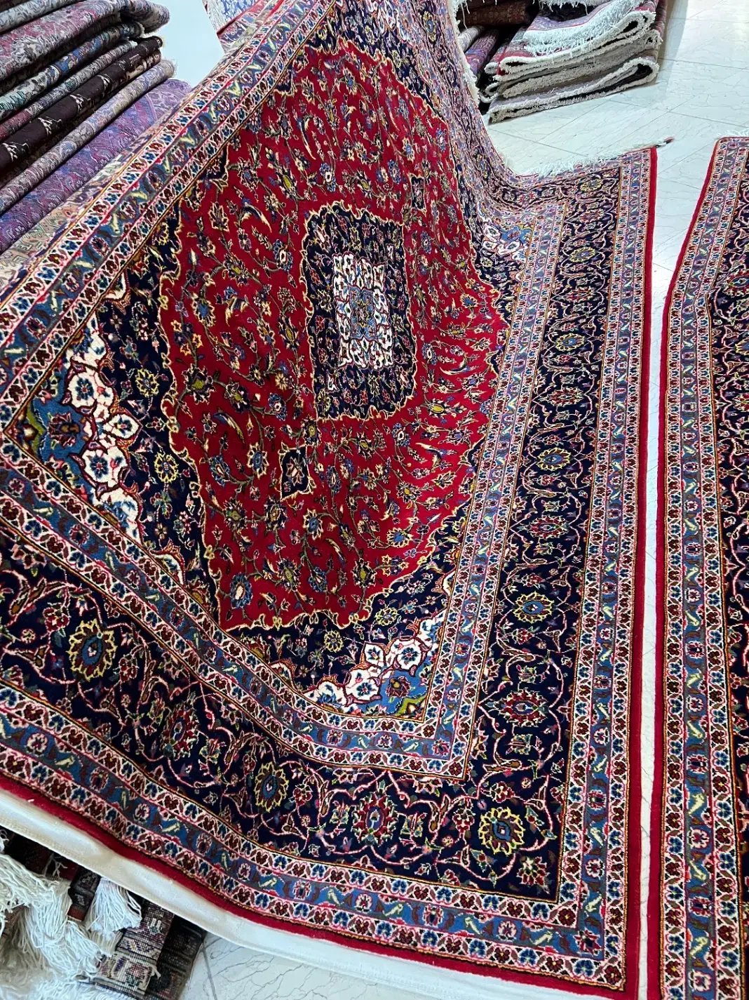 جفت ۶ متری کاشان ریزبافت اعلا|فرش|تهران, شهرک مخابرات|دیوار