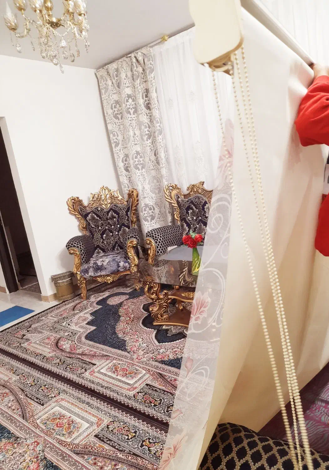 پرده زبرا سالم نو|پرده، رانر، رومیزی|تهران, نعمت‌آباد|دیوار