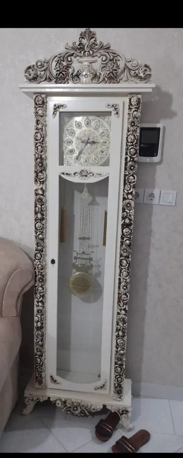 ساعت  ایستاده تمییز  ومرتب|ساعت دیواری و تزئینی|سمنان, |دیوار