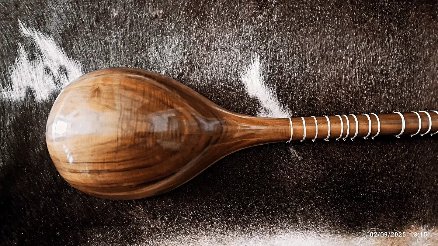 سه تار کاسه یک تکه گردو تمام حرفه ایی|سازهای سنتی|تهران, آسمان|دیوار