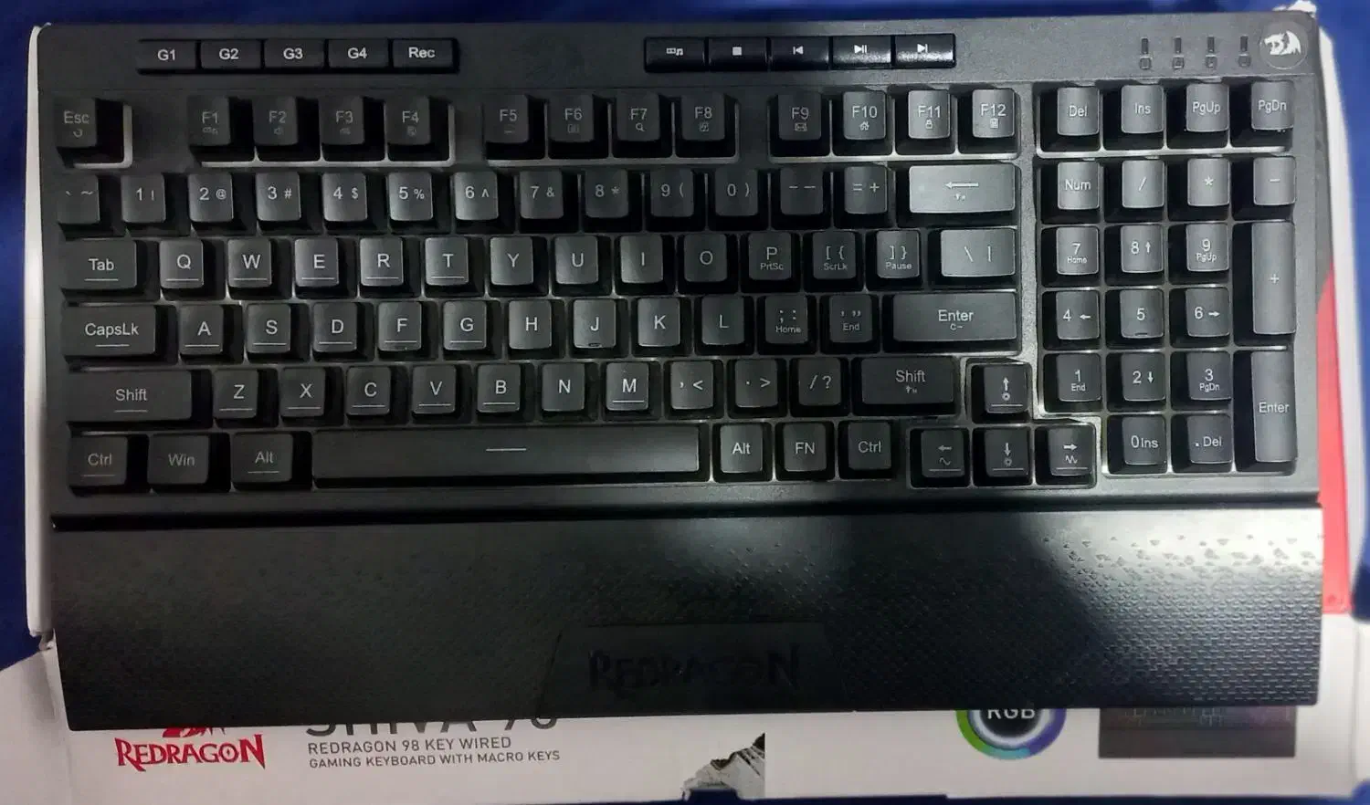 کیبورد کامپیوتر مدل ردراگون شیوا ۹۸|قطعات و لوازم جانبی رایانه|تهران, توحید|دیوار