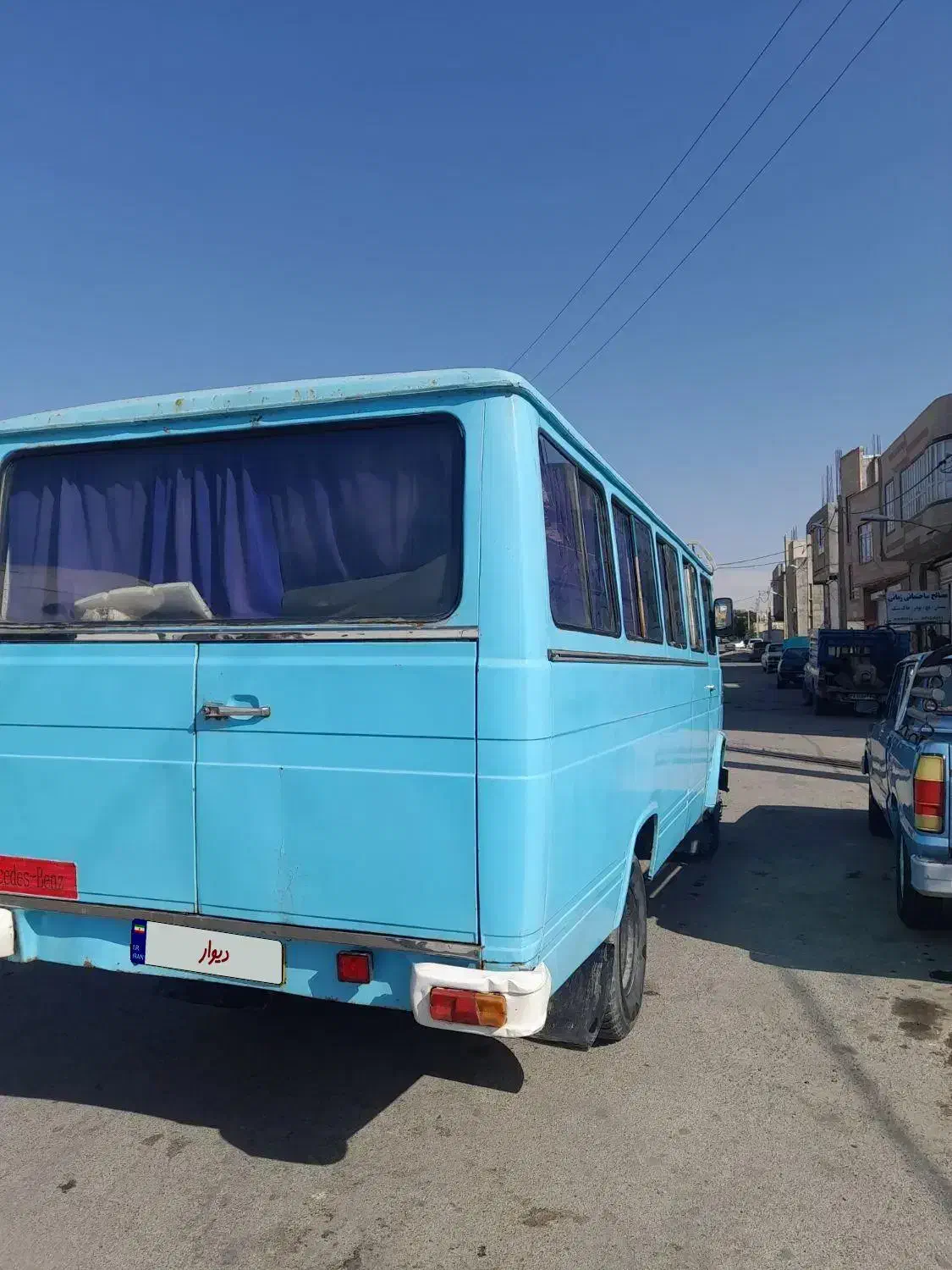 فروش یا معاوضه فوری مینی بوس بنز مدل ۶۰|خودرو سنگین|ورزقان, |دیوار