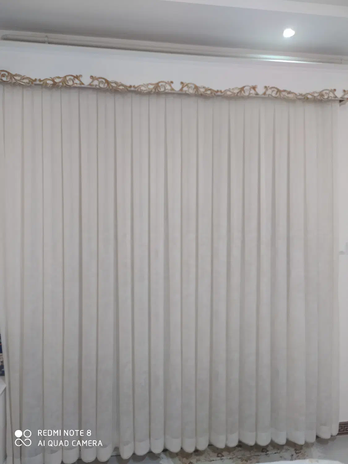 پرده شیک به همراه کتیبه|پرده، رانر، رومیزی|رشت, حسین آباد|دیوار