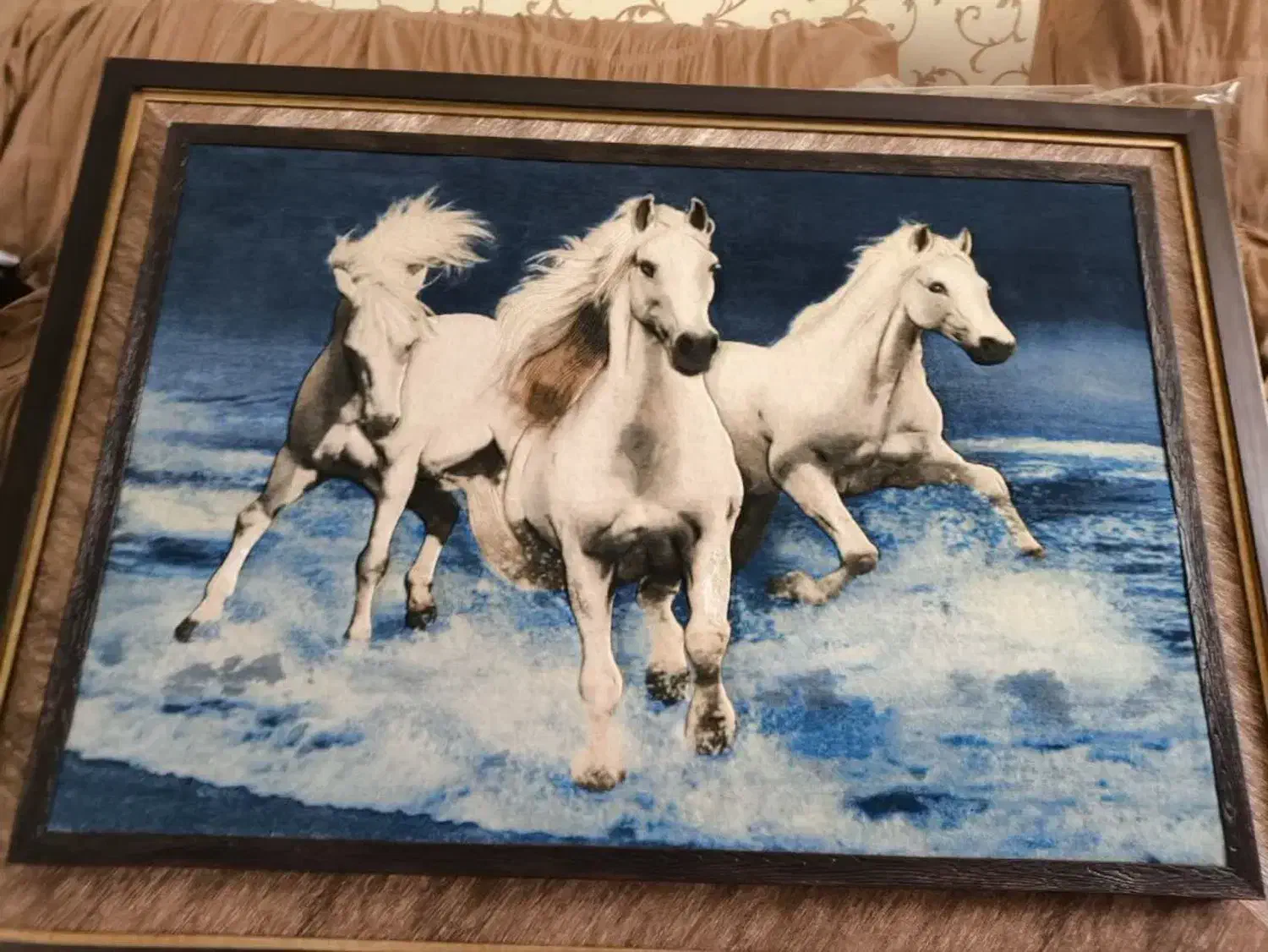 تابلو فرش ابریشم دستباف|تابلو فرش|کرج, کمال‌شهر|دیوار