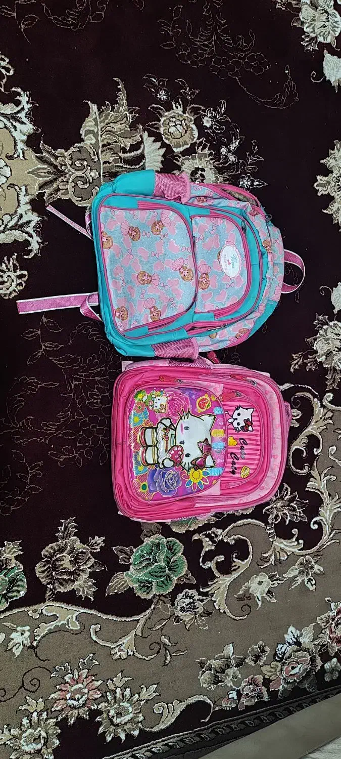 کوله پشتی مدرسه ای دخترانه|کیف، کفش، کمربند|بندر ماهشهر, |دیوار