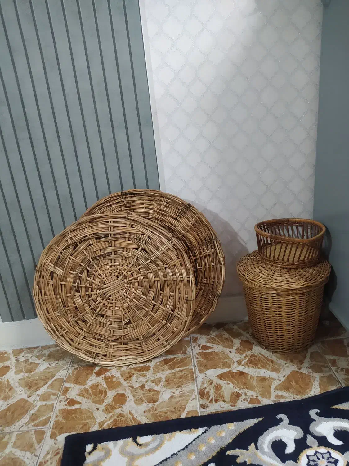 دکوری های حصیری|صنایع دستی و سایر لوازم تزئینی|گلستان (تهران), |دیوار