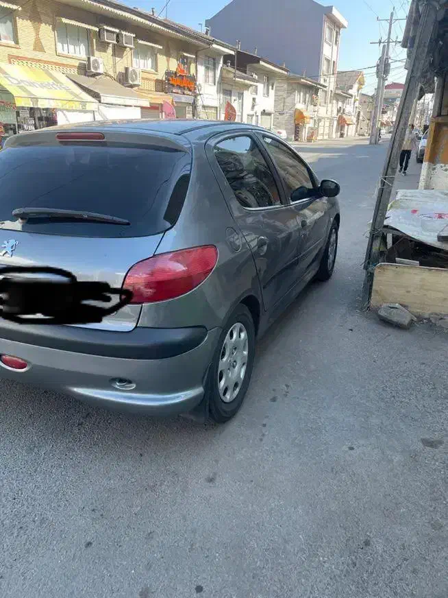 206 تیپ 5|خودرو سواری و وانت|رشت, حافظ آباد|دیوار