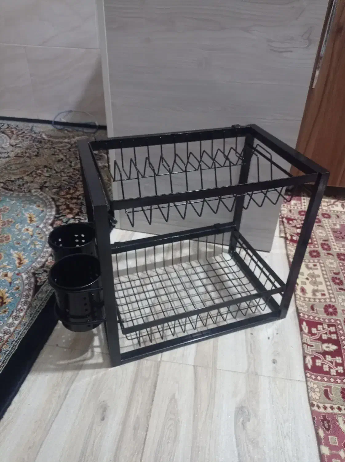 آبچکان دوطبقه|آب‌چکان و نظم‌دهنده ظروف|گلستان (تهران), |دیوار