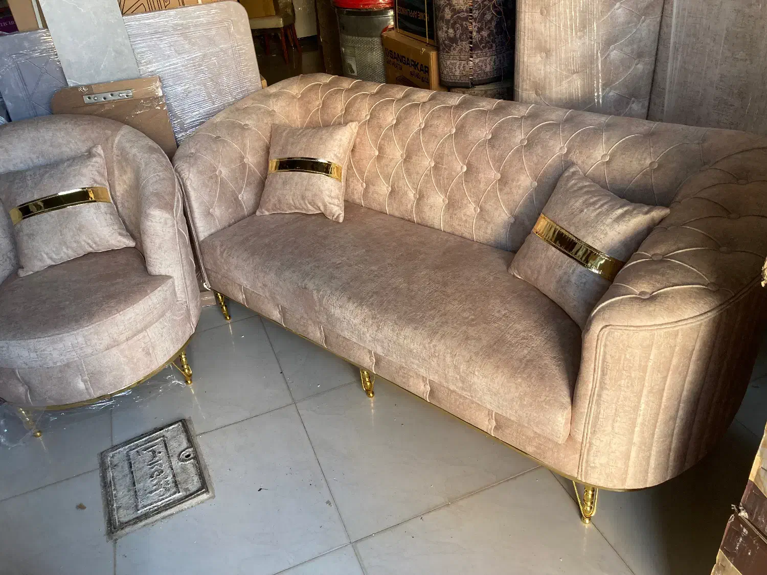 مبل چستر ۸ نفری|مبلمان خانگی و میز عسلی|اردبیل, |دیوار