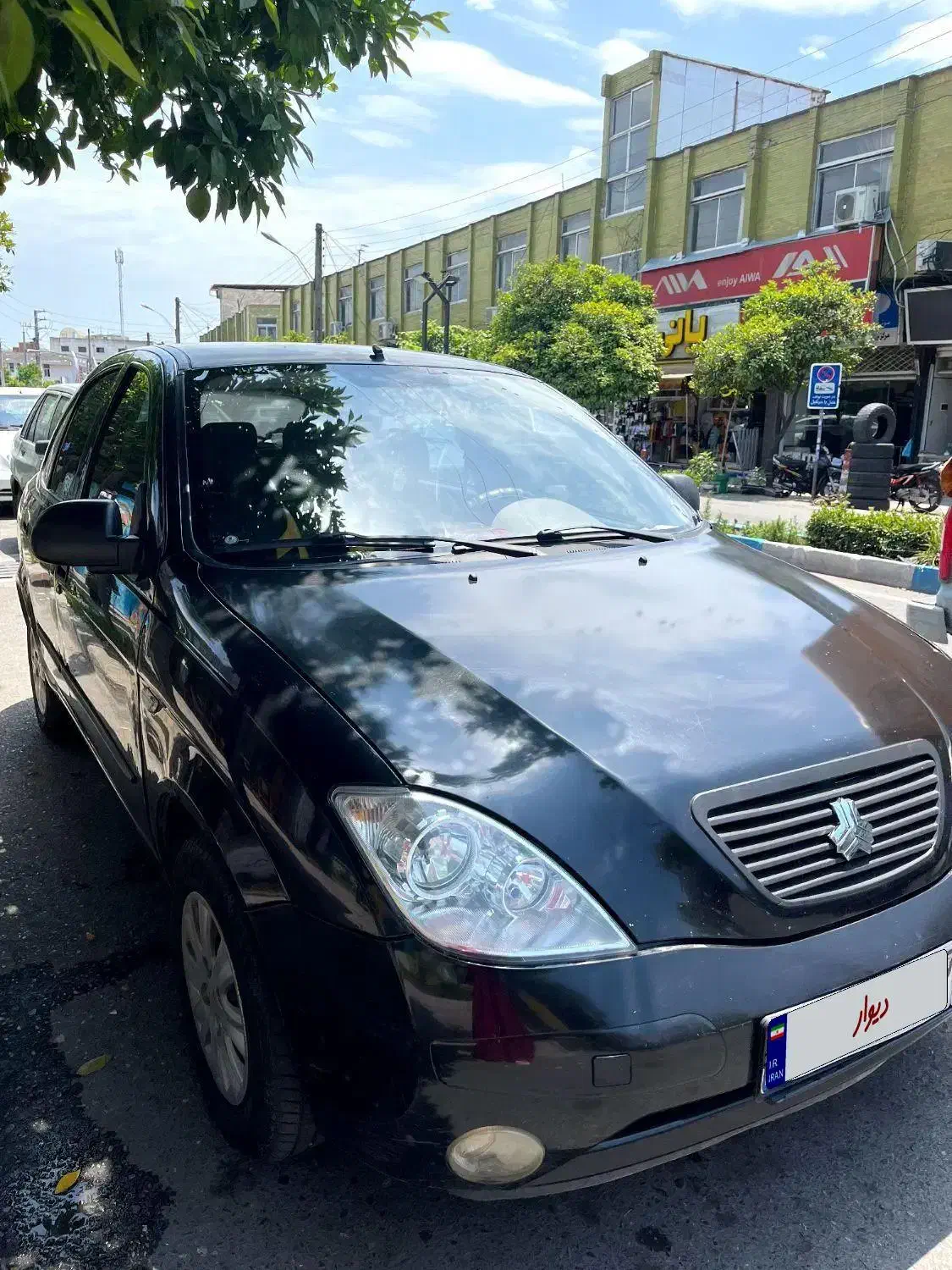 تیبا 2 مشکی|خودرو سواری و وانت|ساری, |دیوار