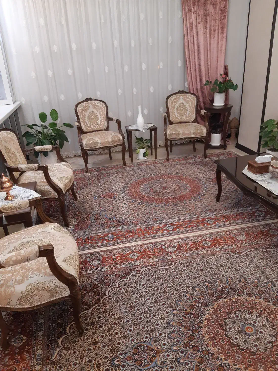 مبلمان استیل آلمانی چوب گردو|مبلمان خانگی و میز عسلی|تهران, صادقیه|دیوار