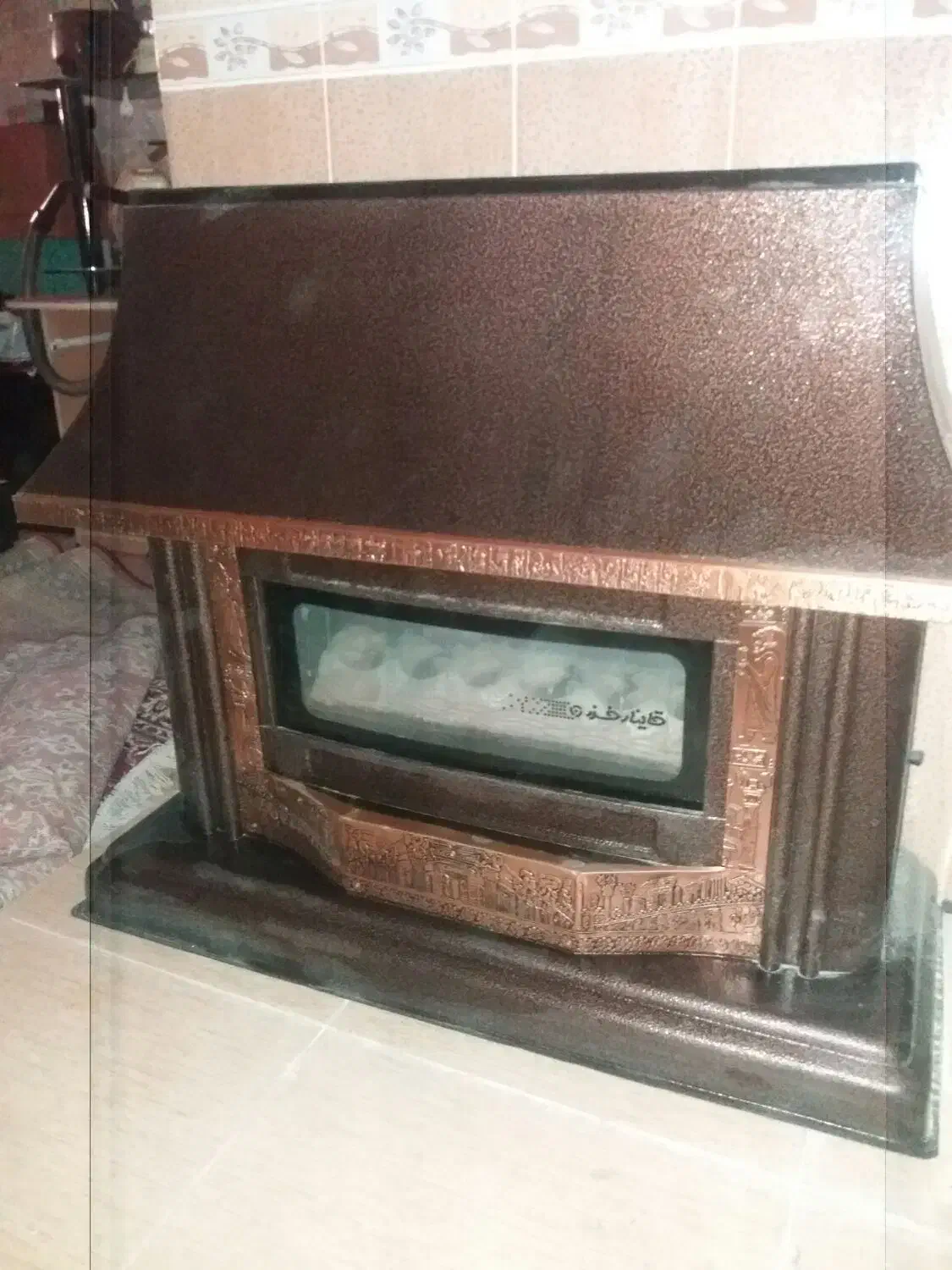 بخاری گازی|بخاری، هیتر، شومینه|جهرم, |دیوار