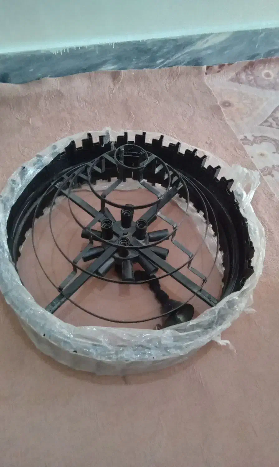 لوستر فلزی|لوستر و چراغ آویز|پاکدشت, پاکدشت (مامازند)|دیوار