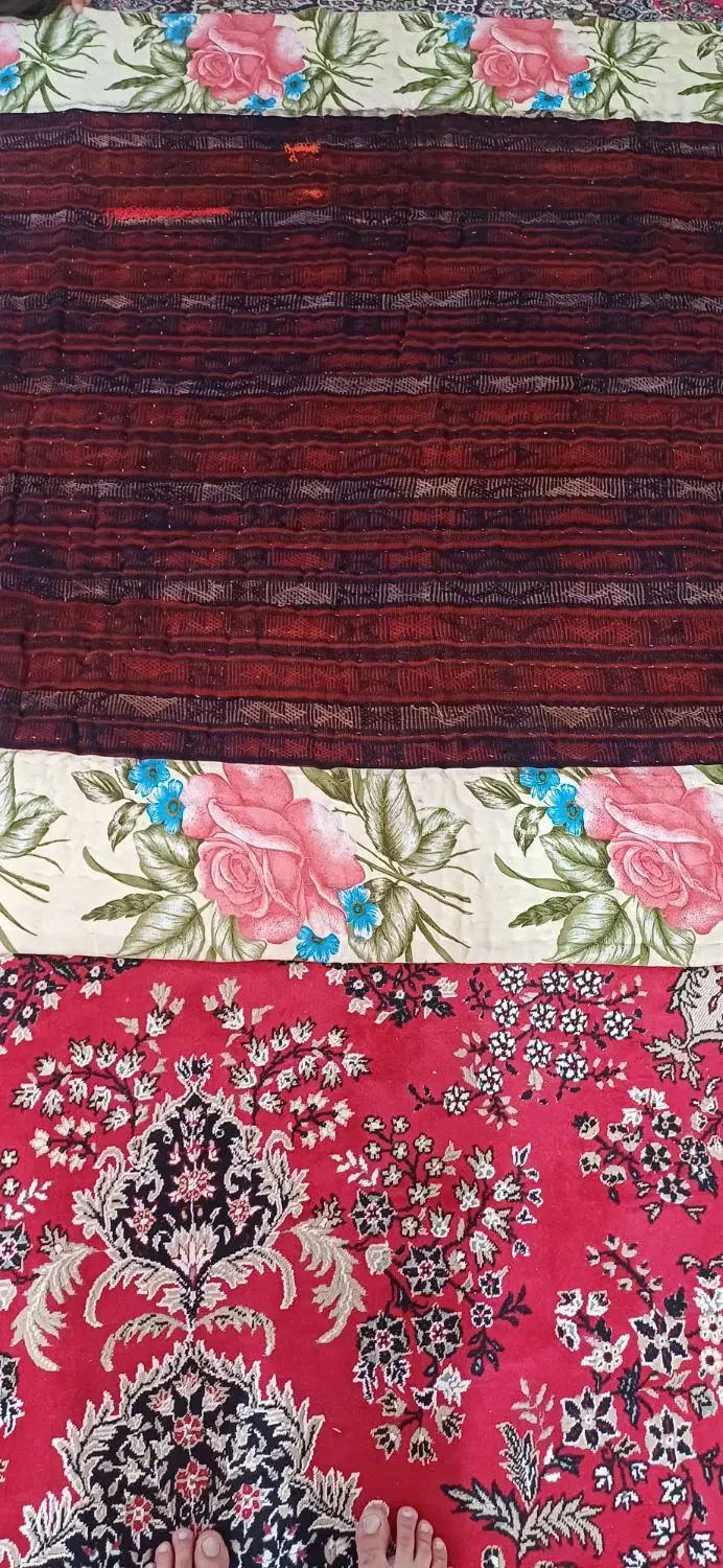 لحاف جاجیم|رختخواب، بالش، پتو|مسجد سلیمان, |دیوار