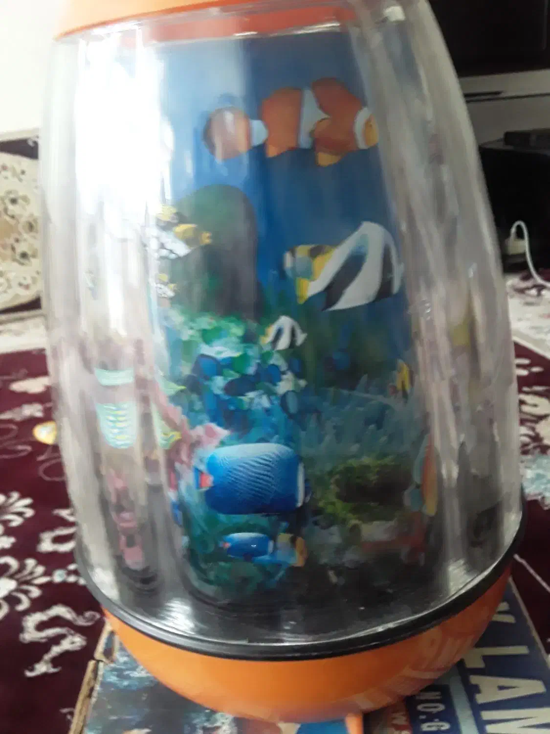 چراغ خواب آکواریومی موتور دار|چراغ خواب و آباژور|مشهد, عبادی|دیوار