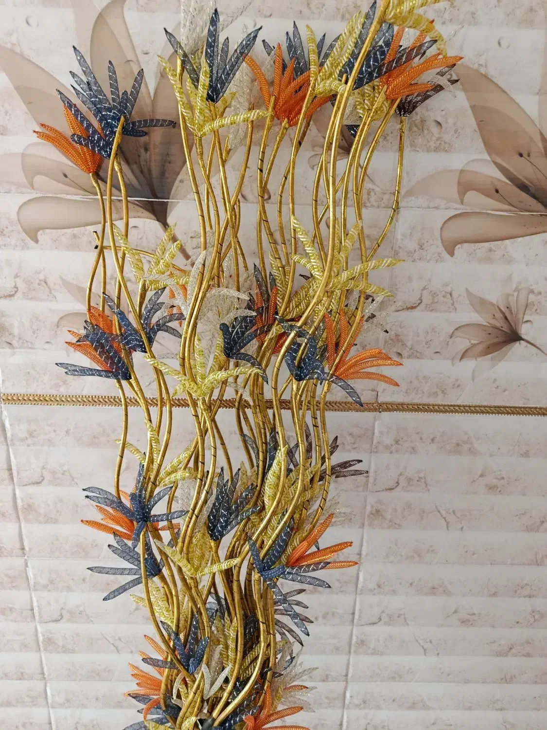 گل مصنوعی|گل مصنوعی|سرپل ذهاب, |دیوار