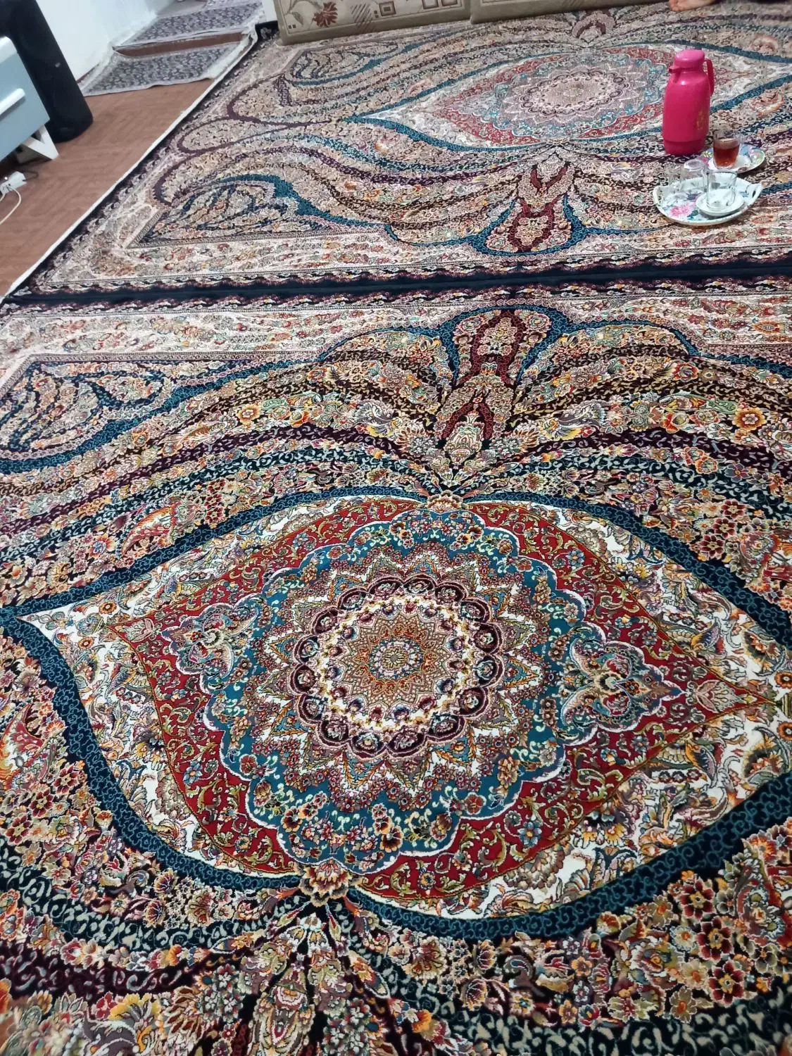 فرش 9متری نو|فرش|محمدیه-قزوین, |دیوار