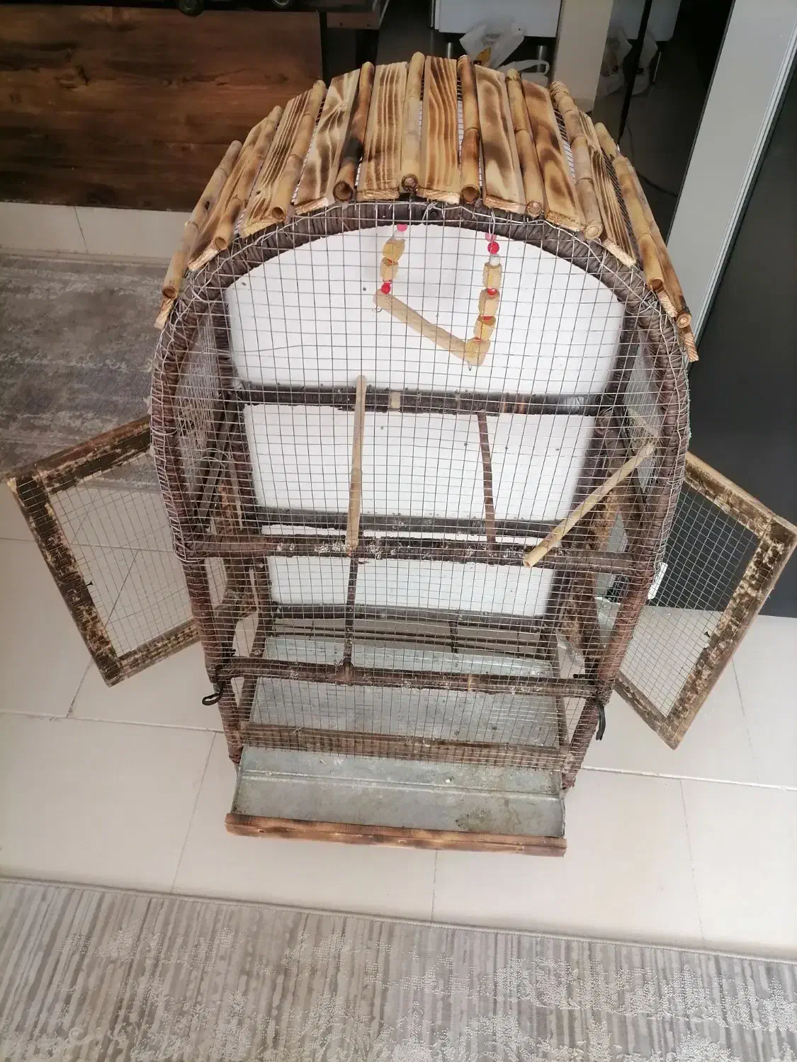 قفس چوبی دستساز|لوازم جانبی حیوانات|کرمان, |دیوار