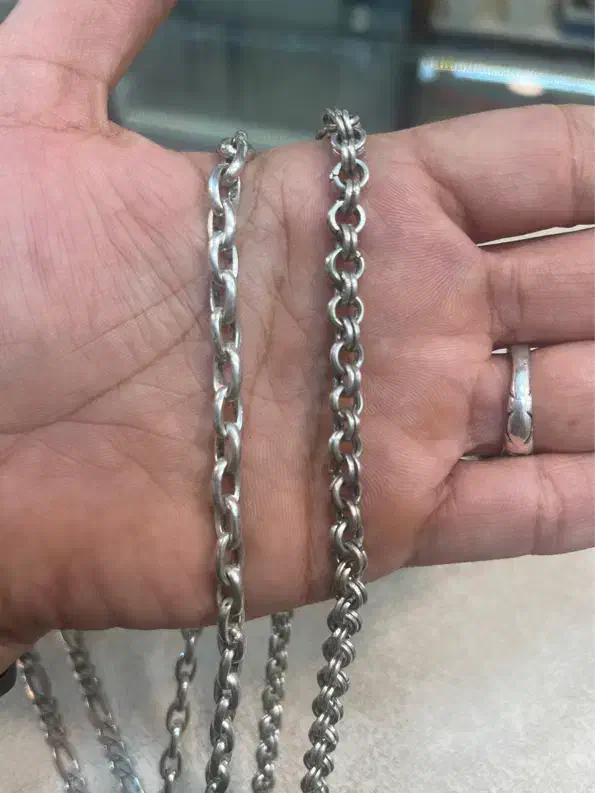 زنجیر نقره|بدلیجات|مشهد, توس (بلوار توس)|دیوار