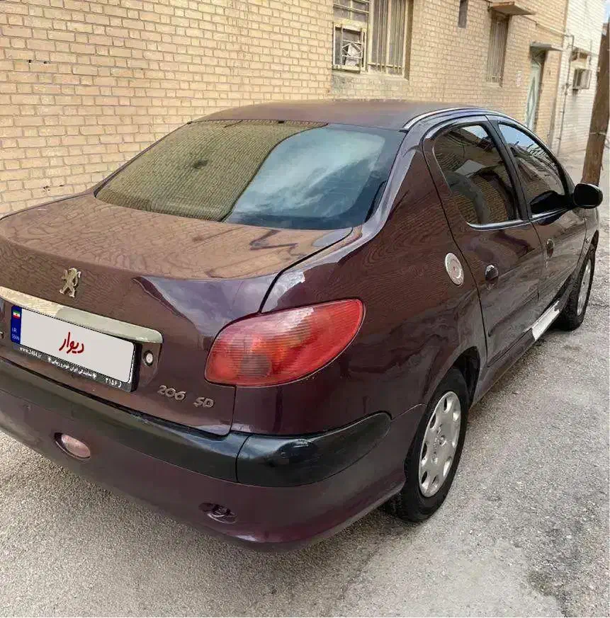 206 مدل 89 tu5|خودرو سواری و وانت|آبادان, |دیوار