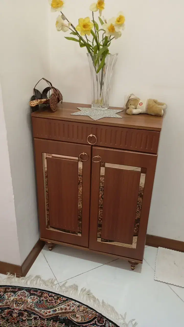 میز تلویزیون با کنسول و آینه با جاکفشی|بوفه، ویترین، کنسول|فردیس, قریشی|دیوار