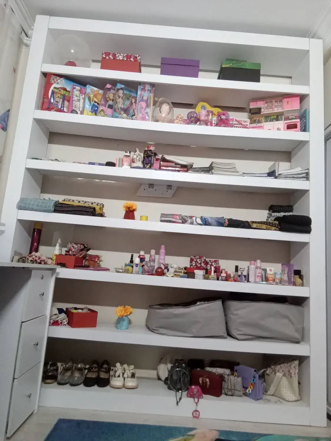 شلف مغازه یا اتاق|کتابخانه، شلف، قفسه‌های دیواری|تهران, قاسم‌آباد|دیوار