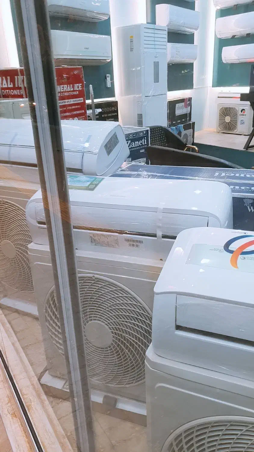 مرکز پخش کولرگازی هایسنسHisense در تمام ظرفیتها|کولر گازی و فن‌کوئل|مشهد, الهیه|دیوار