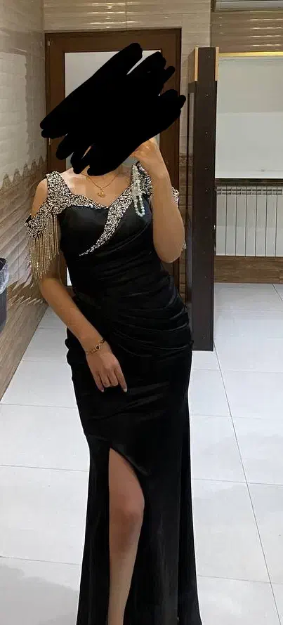 لباس مجلسی ساتن|لباس|اقبالیه, |دیوار