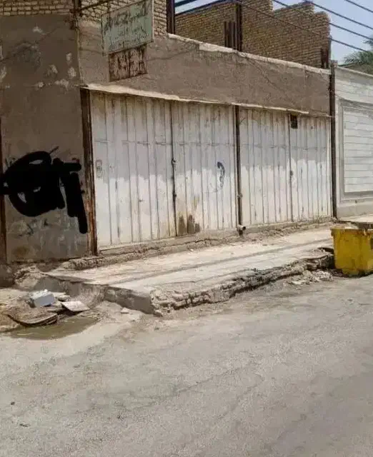 درب اهنی بزرگ بدون چهارچوب|مصالح و تجهیزات ساختمان|خرمشهر, |دیوار