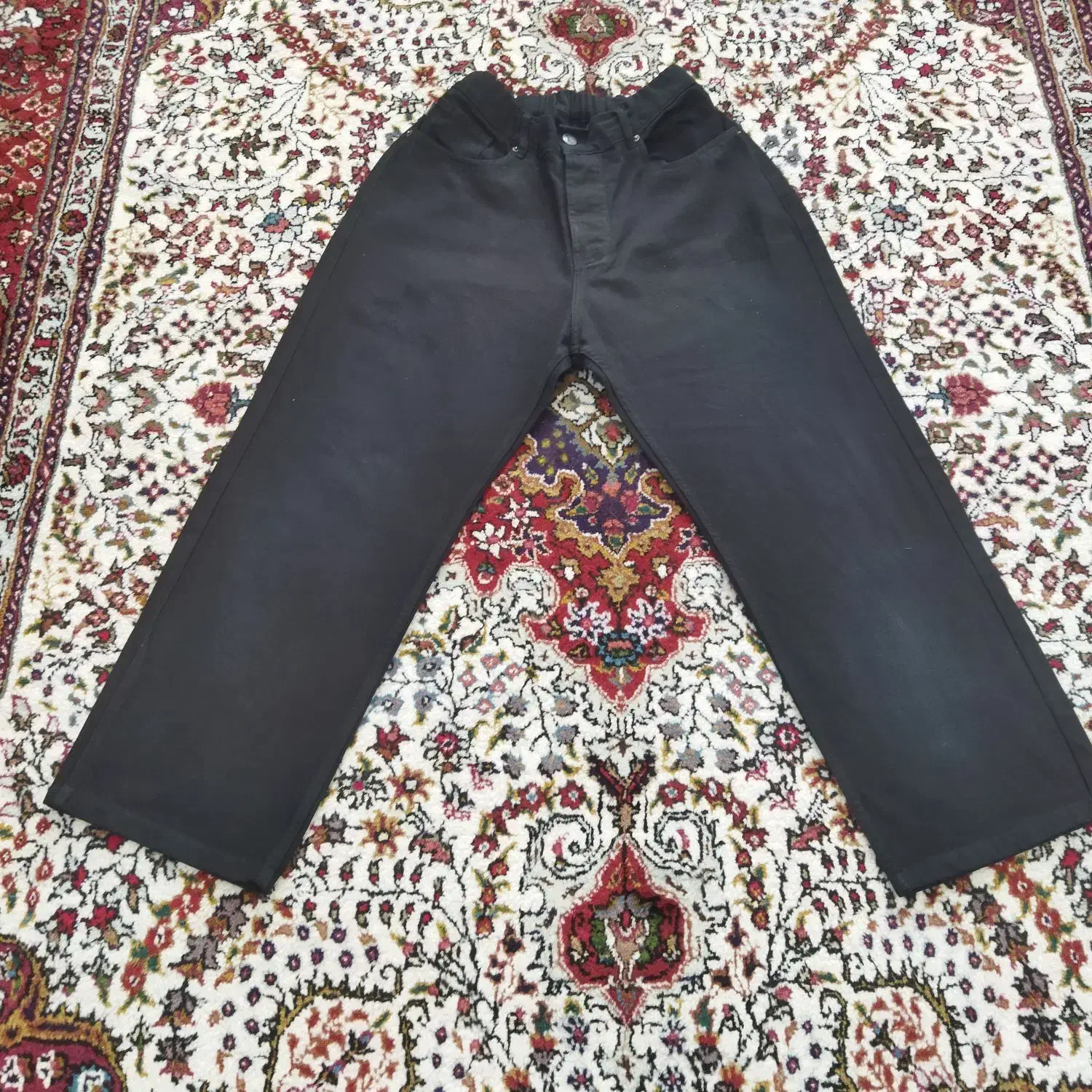 شلوار بگ مشکی اسپرت|لباس|مرند, |دیوار