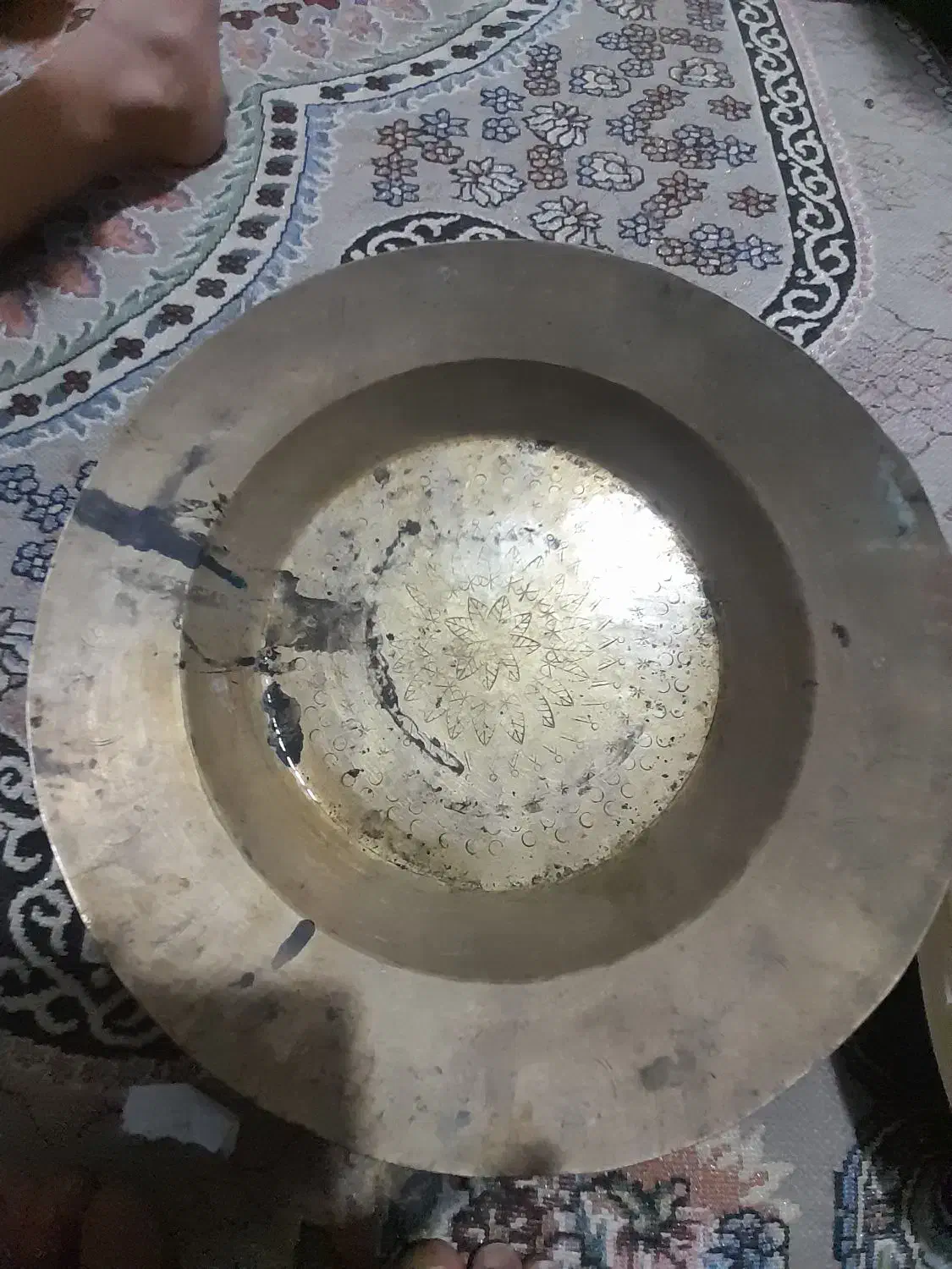 ظروف مسی بالای صد سال|کلکسیون اشیاء عتیقه|سراوان, |دیوار