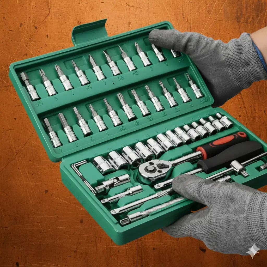 مجموعه آچار بکس ۴۵پارچه / ForceBox/ قدرت را حس کن|ابزارآلات|نورآباد, |دیوار