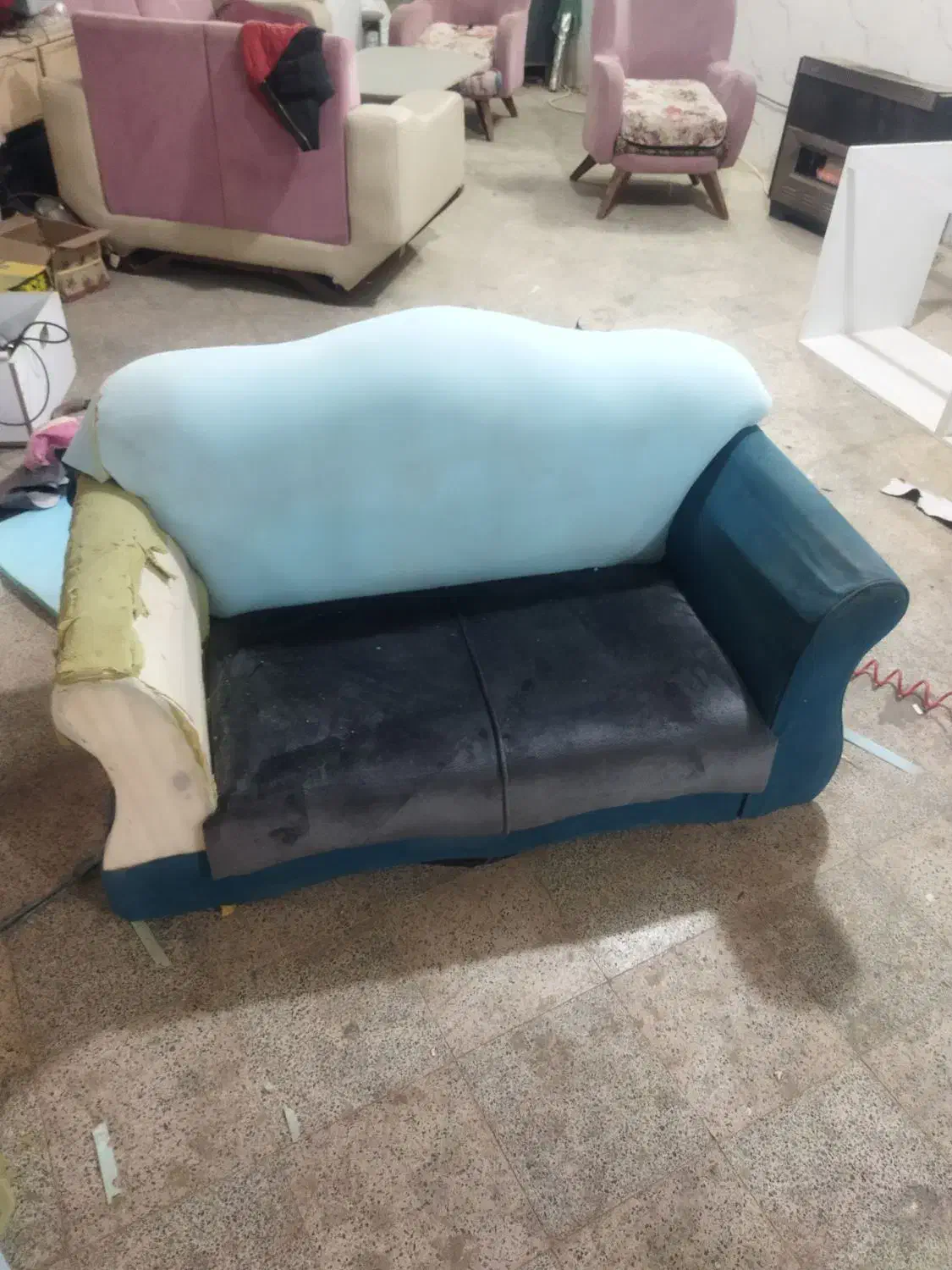 تعمیرات و رویه کوبی مبلمان|مبلمان خانگی و میز عسلی|ملایر, |دیوار