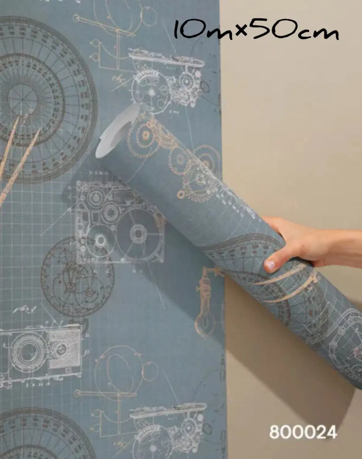 کاغذ دیواری      10m×50cm|مصالح و تجهیزات ساختمان|تهران, دربند|دیوار