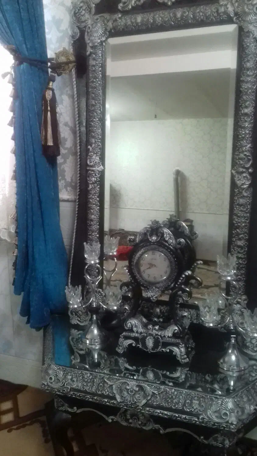 اینه وشعمدان|آینه|قم, قم نو|دیوار