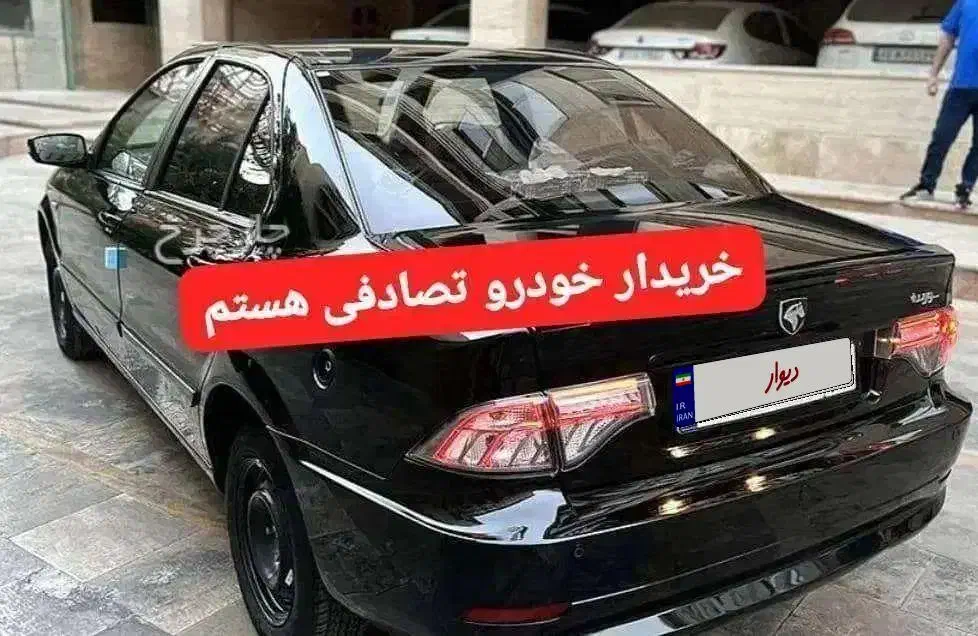 سمند مشکی ef7 معاوضه با خودرو تصادفی یا چپی شما|خودرو سواری و وانت|یزد, |دیوار