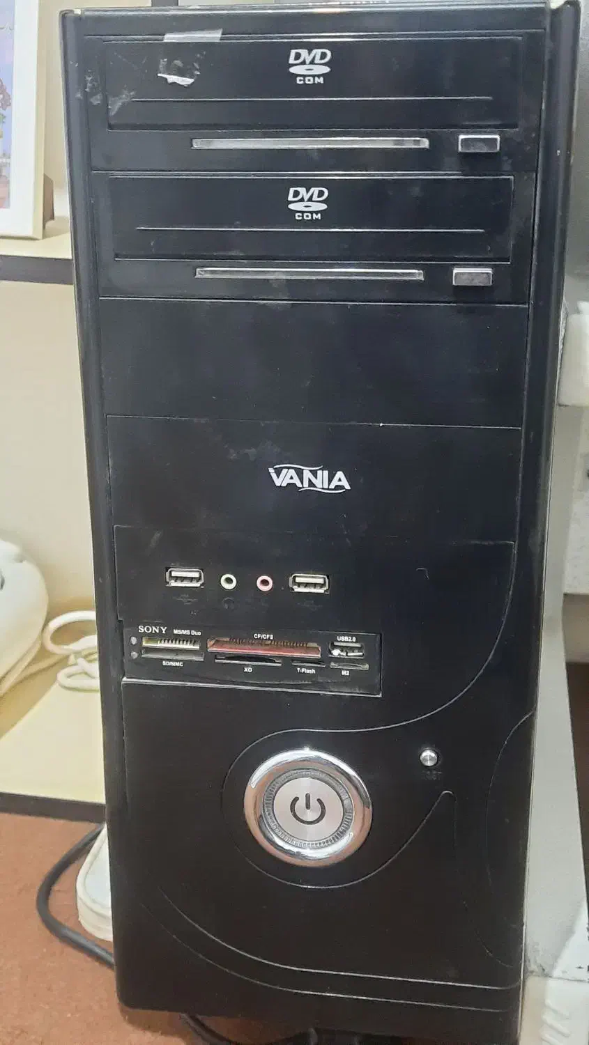 سیستم رایانه - کیس مانیتور کیبورد و موس|رایانه رومیزی|جهرم, |دیوار