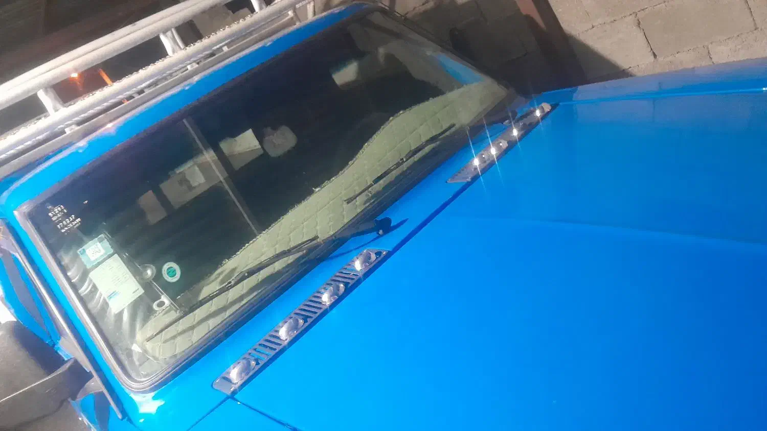 وانت نیسان آبی تک سوز|خودرو سواری و وانت|کازرون, |دیوار