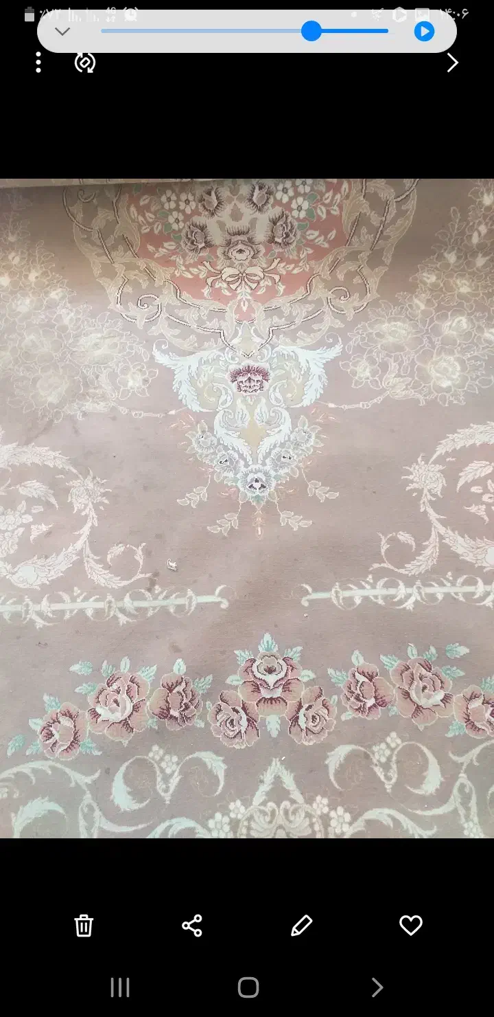 فروش سه تخته فرش ۱۲ متری پاتریس کاشان ۲۳ملیون|فرش|مبارکه, |دیوار